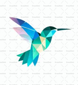 Geometrischer Kolibri
